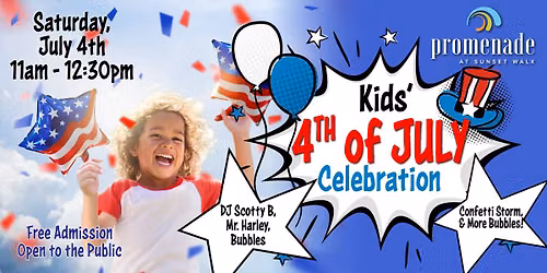 Kids\u2019 4th of July Celebration