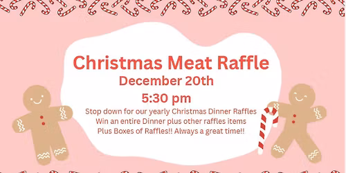 Christmas Meat Raffle
