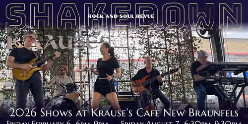 Shakedown Live at Krause's Cafe