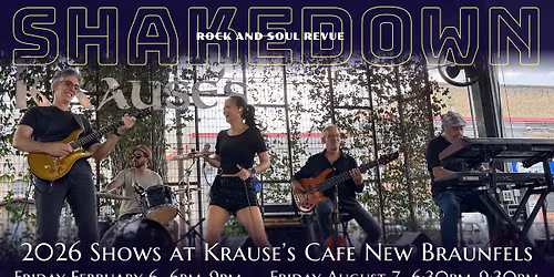Shakedown Live at Krause's Cafe