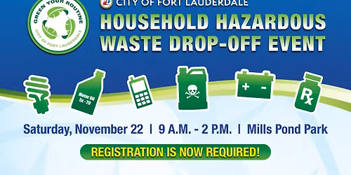 Household Hazardous Waste Drop-Off Event