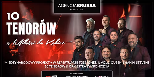 10 Tenor\u00f3w - Z mi\u0142o\u015bci do kobiet | Warszawa