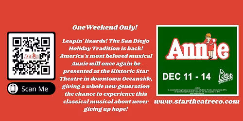 Star Theatre Company Presents, Annie