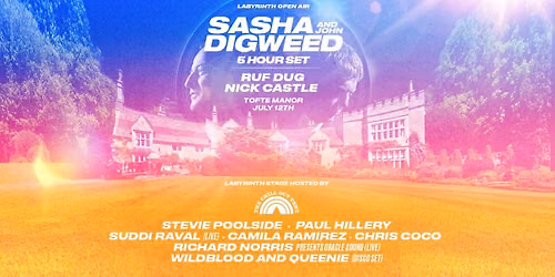 Sasha and John Digweed at Malkin Bowl - Stanley Park