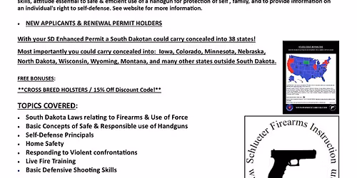 SOUTH DAKOTA ENHANCED PERMIT CLASS