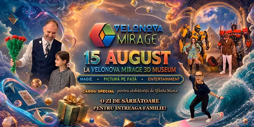Opera\u021biunea \u201eLa mul\u021bi ani, Maria" \/\/ Muzeul 3D Velonova Mirage