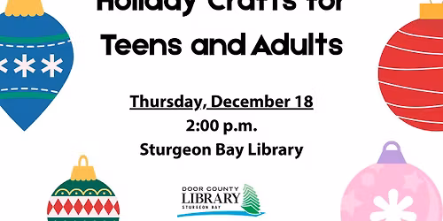 Holiday Crafts for Teens and Adults