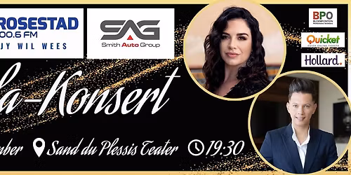 Rosestad 100.6fm & SAG Gala-Konsert