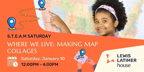 S.T.E.A.M Saturday: Making Map Collages