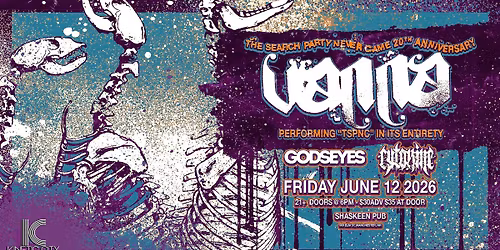VANNA at The Shaskeen! with GODSEYES and CYTOKINE