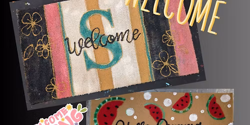 Welcome Mat Paint Class 