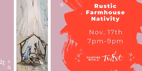 Rustic Farmhouse Nativity