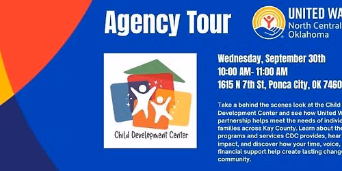 United Way Partner Agency Tour: Child Development Center (CDC)
