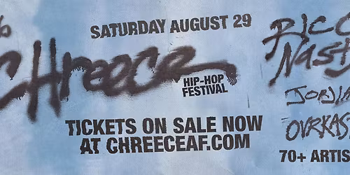 Chreece Presents: RICO NASTY, JORJIANA , OVRKAST and MORE!! AUGUST 29th