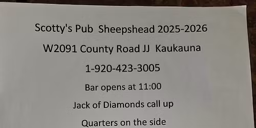 Sheepshead tourney