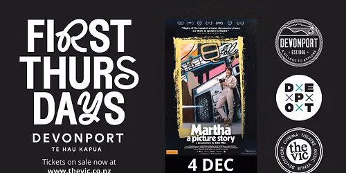 First Thursdays Artist Films: MARTHA at The Vic Devonport