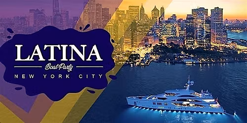 LATIN BOAT PARTY  CRUISE| NEW YORK CITY  SUMMER VIBES