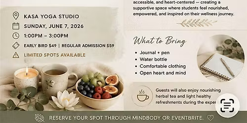 Nourish the Body, Nourish the Soul. Healing From the Inside Out.
