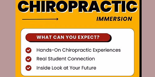 Discover Chiropractic: Immersion