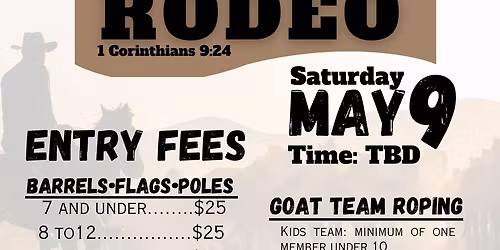 2026 Three Rivers Cowboy Church Rodeo