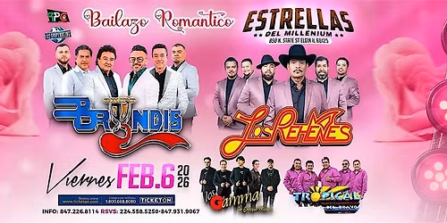 LOS REHENES GRUPO BRYNDIS LOS GAMMA TROPICAL DEL BRAVO