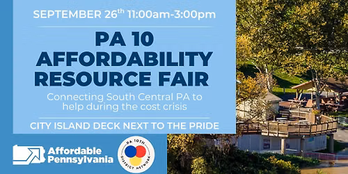 PA-10 Affordability Resource Fair