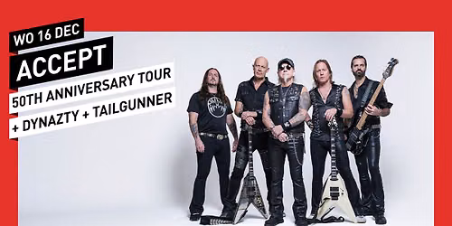 Accept // 013 Tilburg — Poppodium 013