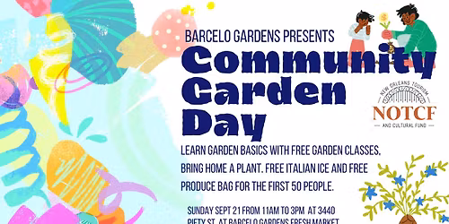 Community Garden Day by Barcelo Gardens