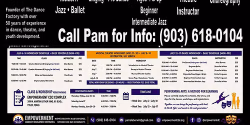 North Tyler Performing Arts Workshop