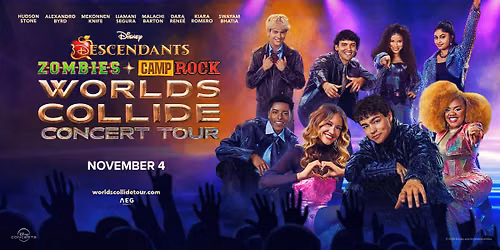 Disney Descendants, ZOMBIES & Camp Rock: Worlds Collide Concert Tour