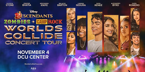 Disney Descendants, ZOMBIES & Camp Rock: Worlds Collide Concert Tour