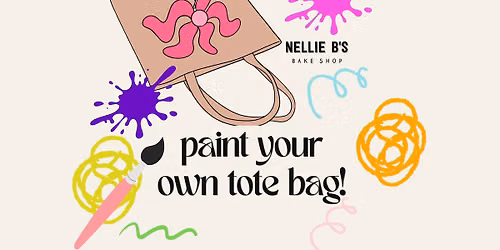 Crafter-noon: Paint Your Own Tote Bag