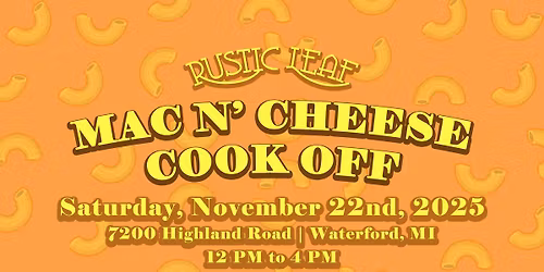 RLBC's 2nd Annual Mac N' Cheese Cook Off