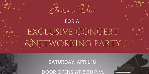 Exclusive Live Music & Networking Mixer | 40 Guests Only