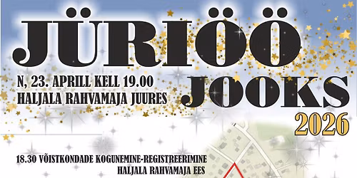Haljala J\u00fcri\u00f6\u00f6 jooks 2026