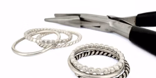Stacker Rings Class, Wednesday, August 5th, 4-6:30pm - one session