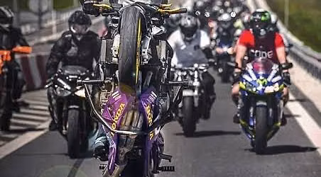 Boston bike night 