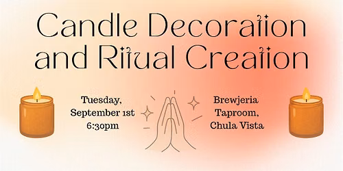 Candle Decoration and Ritual Creation
