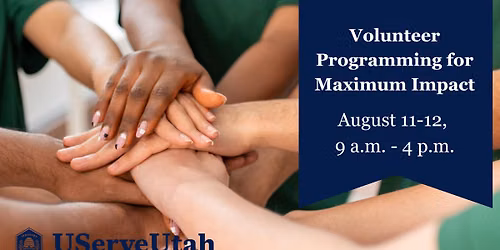 Volunteer Programming for Maximum Impact Training