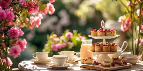 Tea at the Martinson Cabin! 