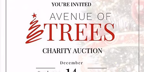 Avenue of Trees Charity Auction at Town Village Tulsa \ud83c\udf84