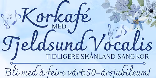 Korkaf\u00e9 med Tjeldsund Vocalis \ud83c\udfb6 \ud83d\udc99