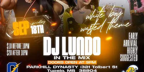 The Official Homecoming Afterparty: Tupelo vs Oxford High