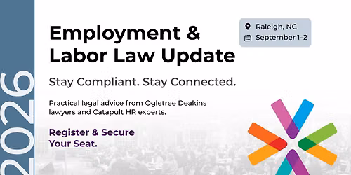 Employment + Labor Law Update | Raleigh, NC
