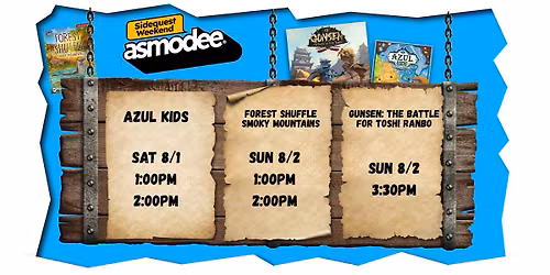 Gunsen: Battle for Toshi Ranbo - GenCon Pre-Release: Sidequest Weekend!