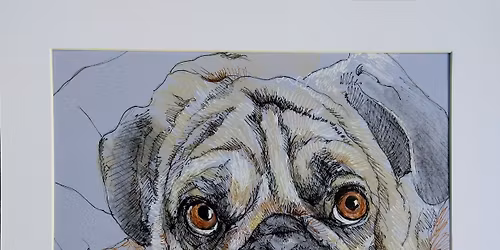 Drawing on toned paper - Mixed media fun!