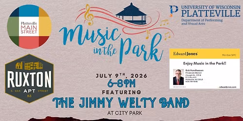 Music in the Park - Jimmy Welty Band