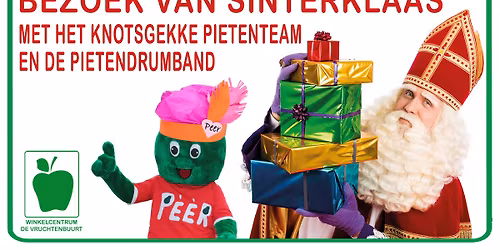 Sinterklaas bezoekt de Vruchtenbuurt