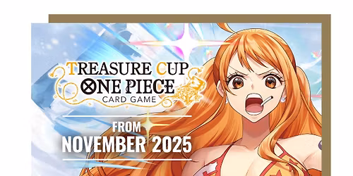 ONE PIECE CARD GAME \u2014 Store Treasure Cup 2025 (Saturday, November 22 at 1:00 PM)