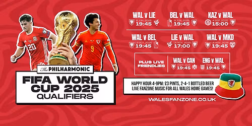 Wales World Cup Qualifiers 